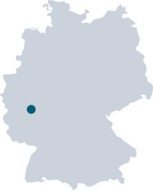 Deutschlandkarte mit Link zur Wegbeschreibung